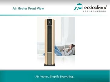 Fã morno luxuoso Heater For Commercial Place At 6-15KW da C.A. dos elementos de aquecimento do PTC do cilindro